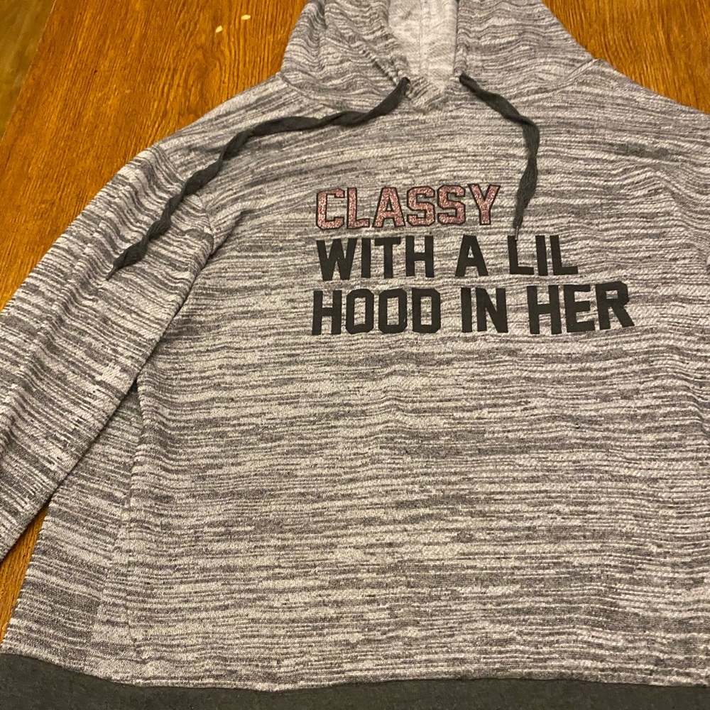Ladies hooded size 1X
